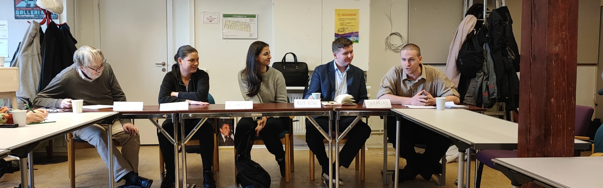 Panelsamtal mot EU.