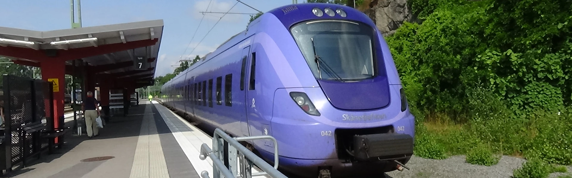 Bild p&aring; ett P&aring;gat&aring;g vid Karlshamn