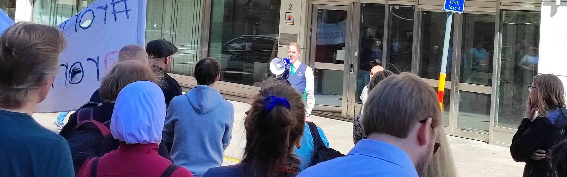 Seko protest