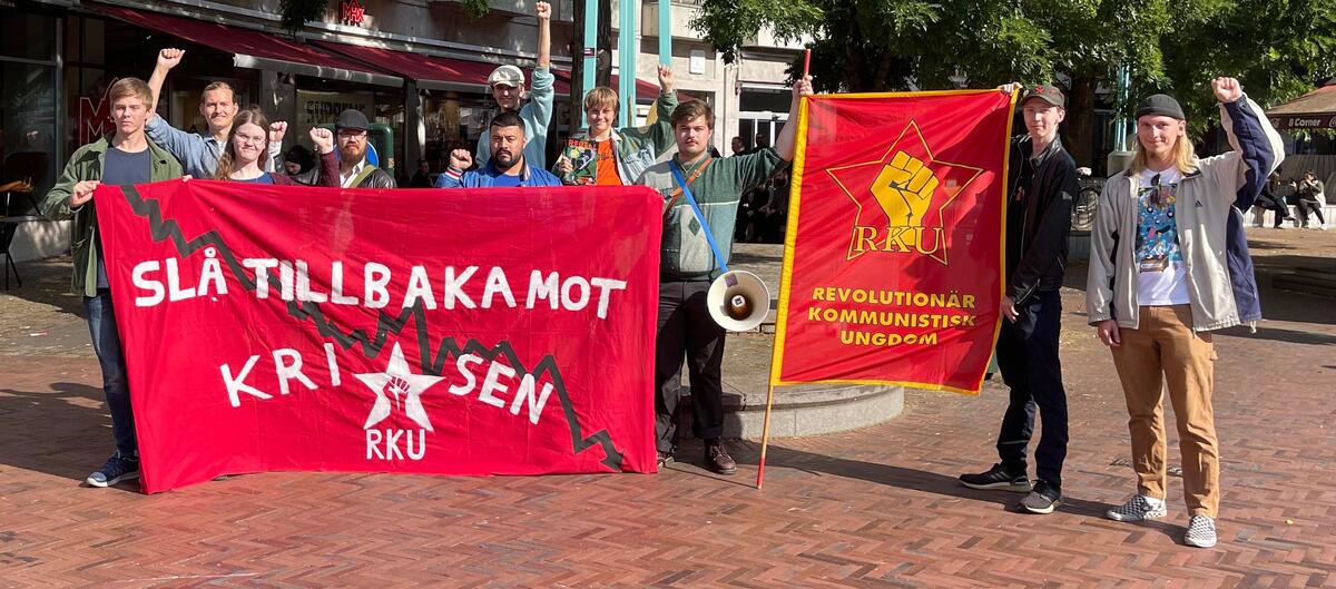 Bild på deltagare vid distriktskonferensen i RKU:s södradistrikt