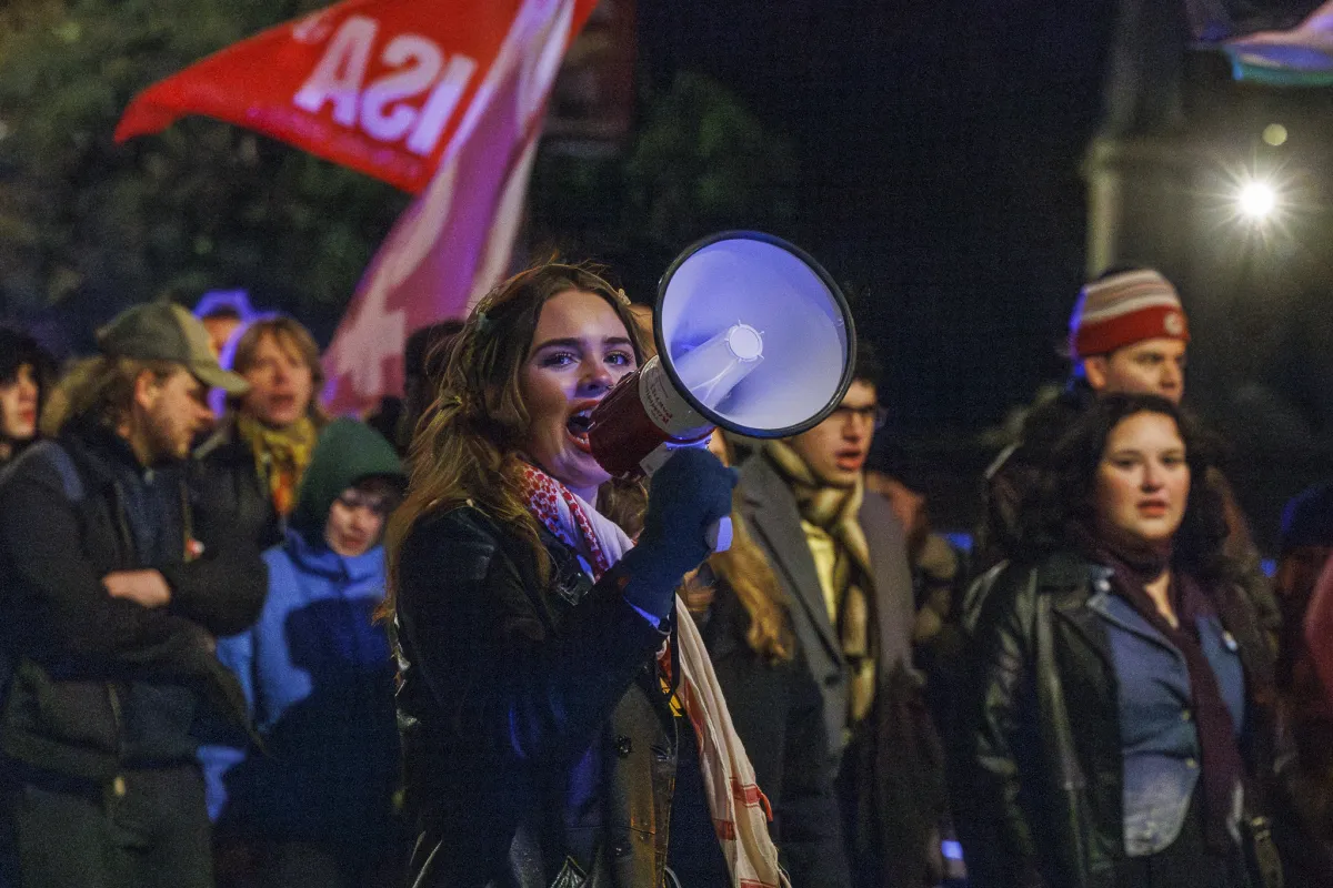 8 mars demonstration i Stockholm.