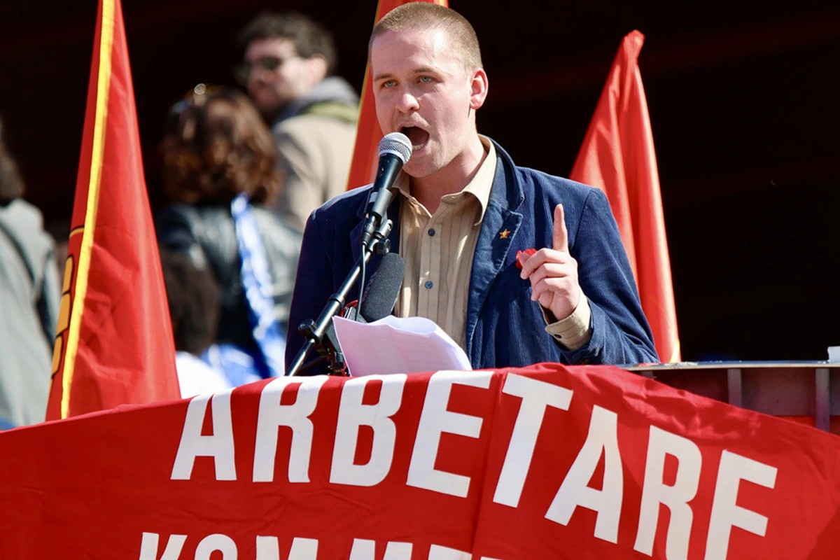 Bild p&aring; RKU:s ordf&ouml;rande Sakarias Bergs&eacute;n