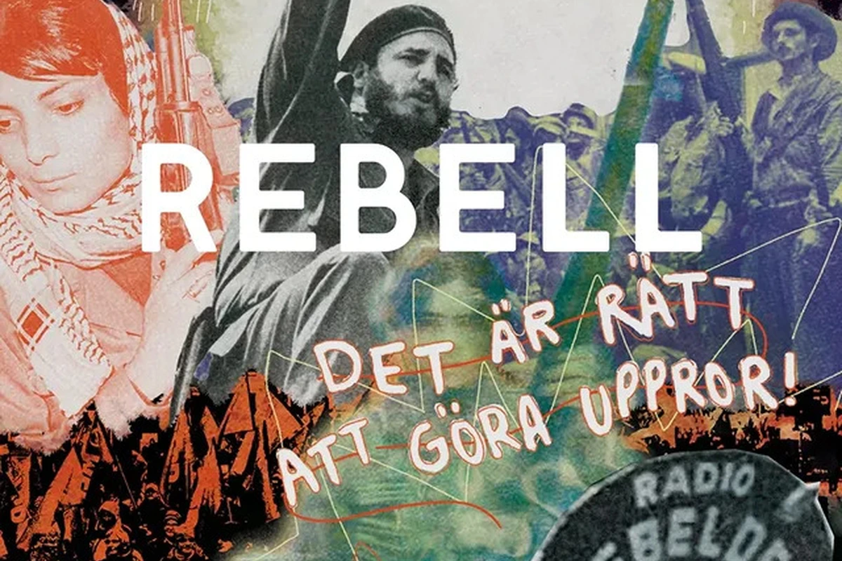 Omslaget till Rebell 2025 med texten "Rebell" p&aring;